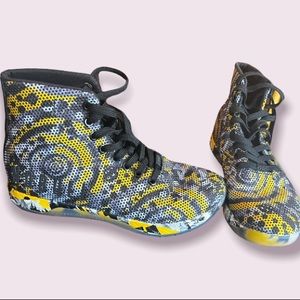 High top artist for humanity NO BULL trainers. Women’s size 7.5 Mens size 6